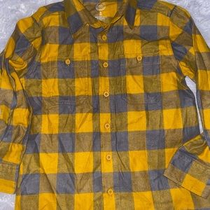 M boy plaid shirt